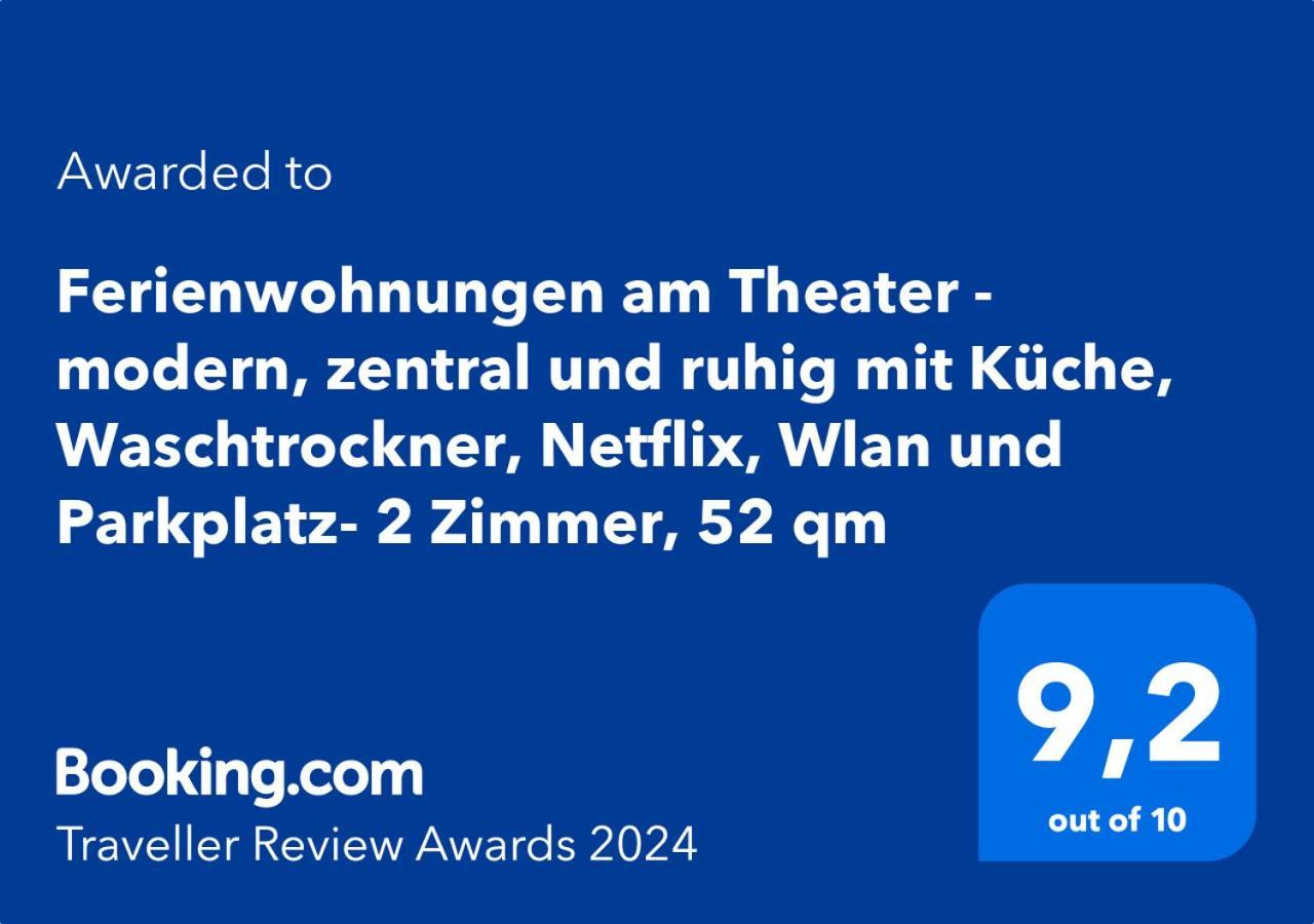 Ferienwohnungen Am Theater: Modern Central Apartments with Kitchen and Netflix Cottbus Exterior photo